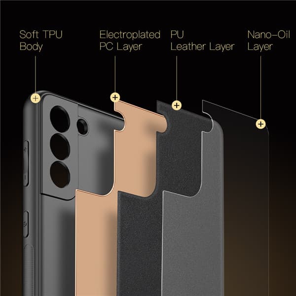 DUX DUCIS Yolo Case in Orange für das Samsung Galaxy S21 Plus – 4