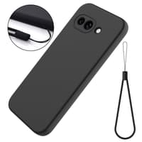 Google Pixel 9a - Silikon Schutzhülle, schwarz – Bild 7