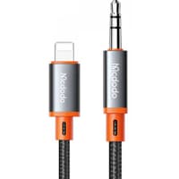 Mcdodo Lightning to 3.5mm headphone cable with aluminum plugs, black – Bild 2