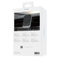 Proove - Square Magnetic Pro Car Mount with Wireless Charger, Black – Bild 2
