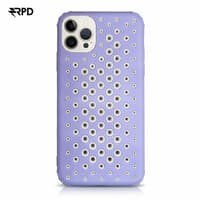 iPhone 11 Pro Max - Perforated Case Lavender – Bild 1