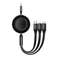 Baseus - Bright Mirror 2 Series - 3-in-1 fast charging cable, 100W 1.1m, Black (CAMJ010201) – Bild 1