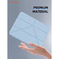 iPad 10/11 (A16) - Mutural Clear-Pro Series Tablet-Hülle, Navyblau – Bild 2