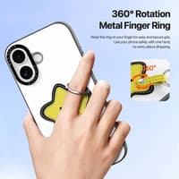 iPhone 17 - Dux Ducis - Luvy Series, Love Edition (Yellow Star), white – Bild 6