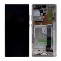 Samsung Galaxy Note 20 Ultra SM-N985F Display / LCD silber (Mystic white), neu, original – Bild 2