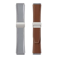 Galaxy Watch - DUX Gadget Series Bracelet en cuir véritable (20mm), version YA Gris – Bild 3