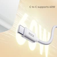 ROCK - L14 Multifunctional charging cable set with storage box, white, travel set – Bild 7