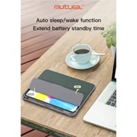 iPad 10/11 (A16) - Mutural Yaxing Series Tablet-Hülle, Schwarz – Bild 8