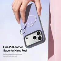 iPhone 17 Pro - Dux Ducis - Série Luvy, édition Love (coquillage), violet – Bild 10