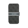 iPhone 13 Pro - Guess Book Case Stripe Black - GUBKP13L4GDGR
