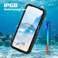 Samsung Galaxy A27 - Redpepper IP68 SAM Series Waterproof Outdoor Case, Black – Bild 9