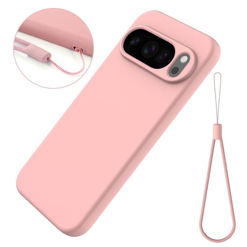 Google Pixel 10 Pro XL - Silikon Schutzhülle, Rosa – 3