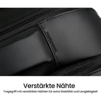 Okade - S58 Business backpack with USB port - For laptops up to 15.6" - Black – Bild 5