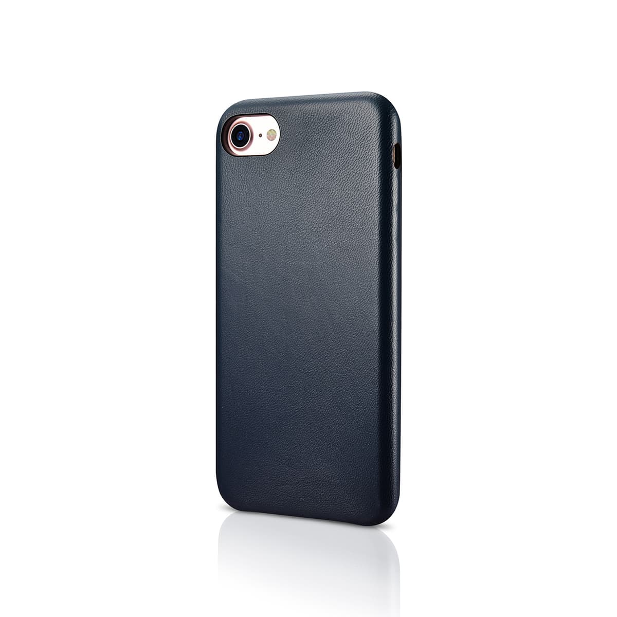 iPhone 7/8/SE 2020/SE 2022 - Luxury Echtleder Xoomz XYPI7001-BU, dunkelblau