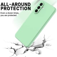 Samsung Galaxy A26 - Custodia protettiva in silicone, verde – Bild 5