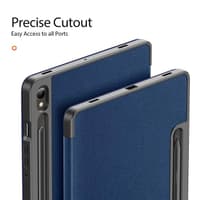 Samsung Galaxy Tab S9 - Dux Ducis Domo Series, attachable flip case, blue – Bild 5