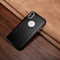 iPhone X/XS - Xoomz di lusso in vera pelle XYPIX003-BK, nero – Bild 6
