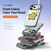 iPhone 17 Pro Max - Dux Ducis - Luvy Series, Love Edition (Yellow Star), white – Bild 4