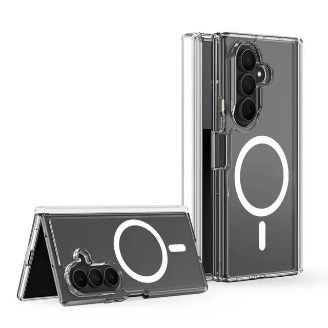 Galaxy Z Fold8 Ultra/Fold7 - Serie Clin Dux Ducis con Magsafe in versione trasparente