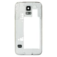 Samsung Galaxy S5 Mittelrahmen silber, neu, original – Bild 2