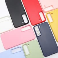 Samsung Galaxy S21 FE 5G - Custodia protettiva in silicone, nero – Bild 2