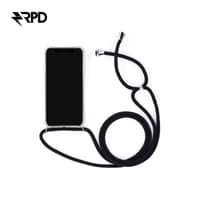 iPhone 17 Pro - Necklace - Transparent with practical black strap – Bild 1