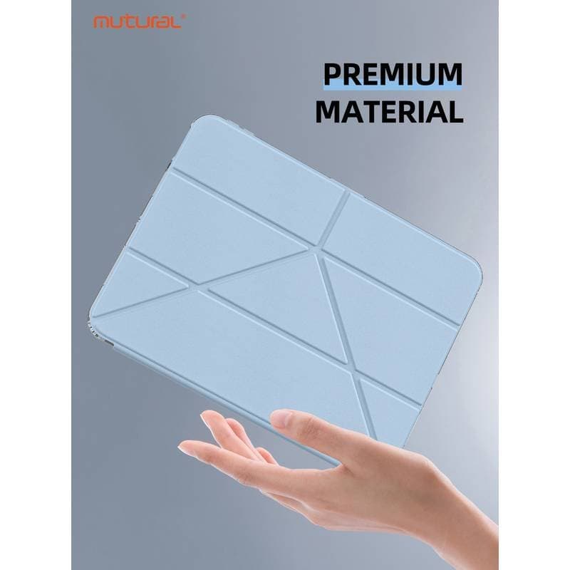 iPad Air 11 M2/M3/M4 - Mutural Clear-Pro Series tablet sleeve, navy blue – 2