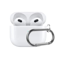 Airpods 3 - Étui en silicone blanc à suspendre – Bild 1