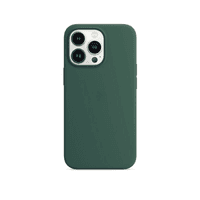 iPhone 13 mini - Silicone Case dark green – Bild 1