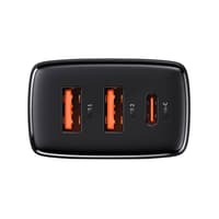 Baseus - Compact - Fast charger 2U+C, 30W EU, Black (CCXJ-E01) – Bild 7