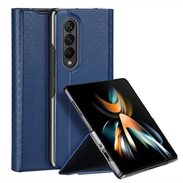 Samsung Galaxy Z Fold 4 - Dux Ducis Bril Series blau