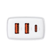 Baseus - Compact - Fast charger 2U+C, 30W EU, White (CCXJ-E02) – Bild 9