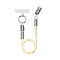 Cordino per cellulare ROCK R15 con funzione di ricarica - da USB-C a Lightning 27W, 30 cm, beige – Bild 1