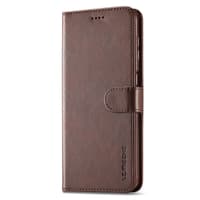Samsung A51 (2020) - LC.IMEEKE Etui portefeuille avec 3 compartiments pour cartes & fermeture magnétique, marron – Bild 2