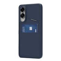 Dux Ducis - Galaxy S25 Edge - Rafi II Magnetische Hülle mit Kickstand & Kartenfächern, Blau – Bild 1