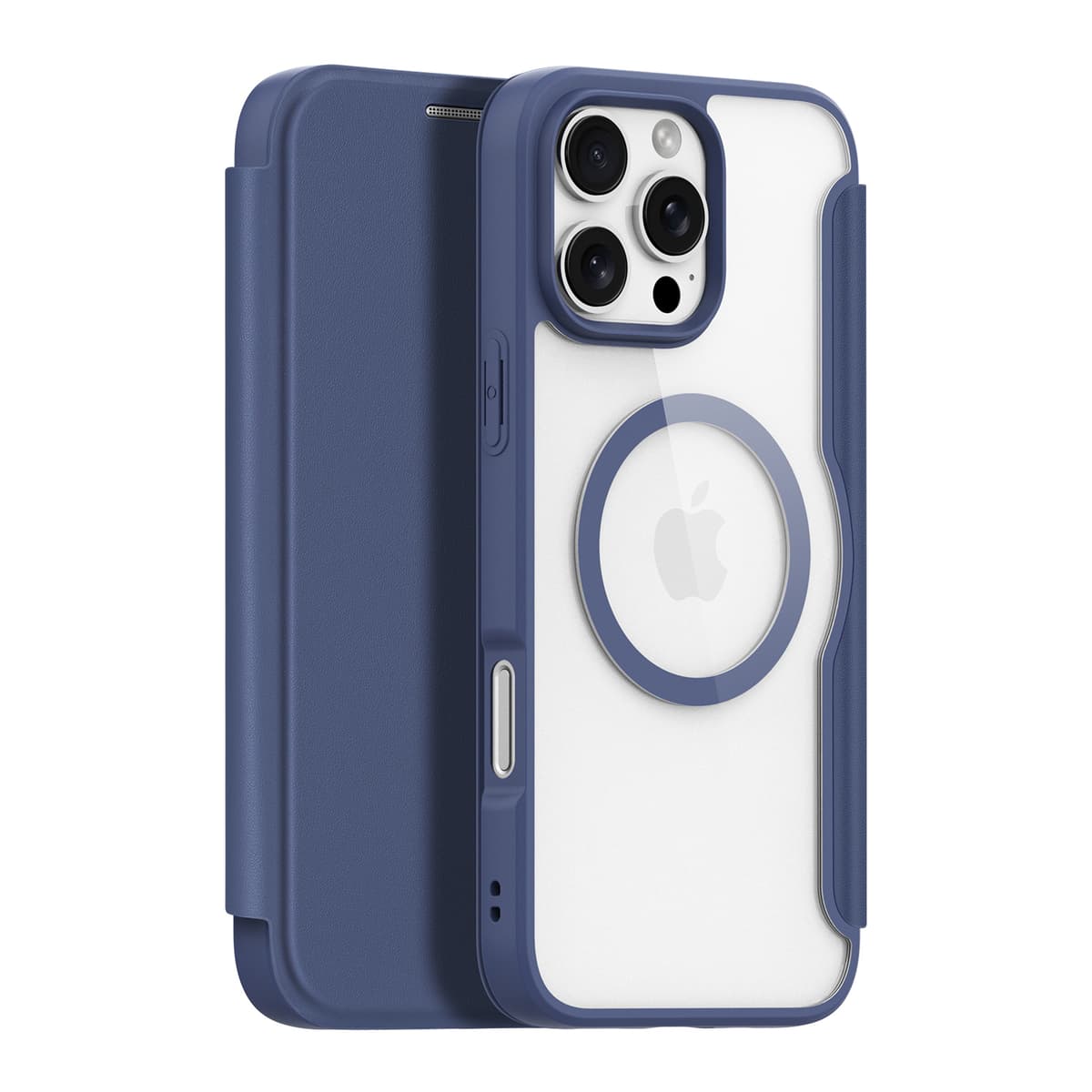 iPhone 15 Pro Max - Dux Ducis Skin X Pro Series Hülle mit MagSafe, Blau – 2