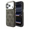 iPhone 18 Pro Max / 17 Pro Max – Guess Hülle aus PU-Leder mit MagSafe, Braun GUHMP18XP4MSEGCW