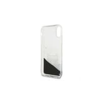 iPhone X / XS - Karl Lagerfeld Liquid Glitter KLHCPXCHPEEBK, schwarz – Bild 3