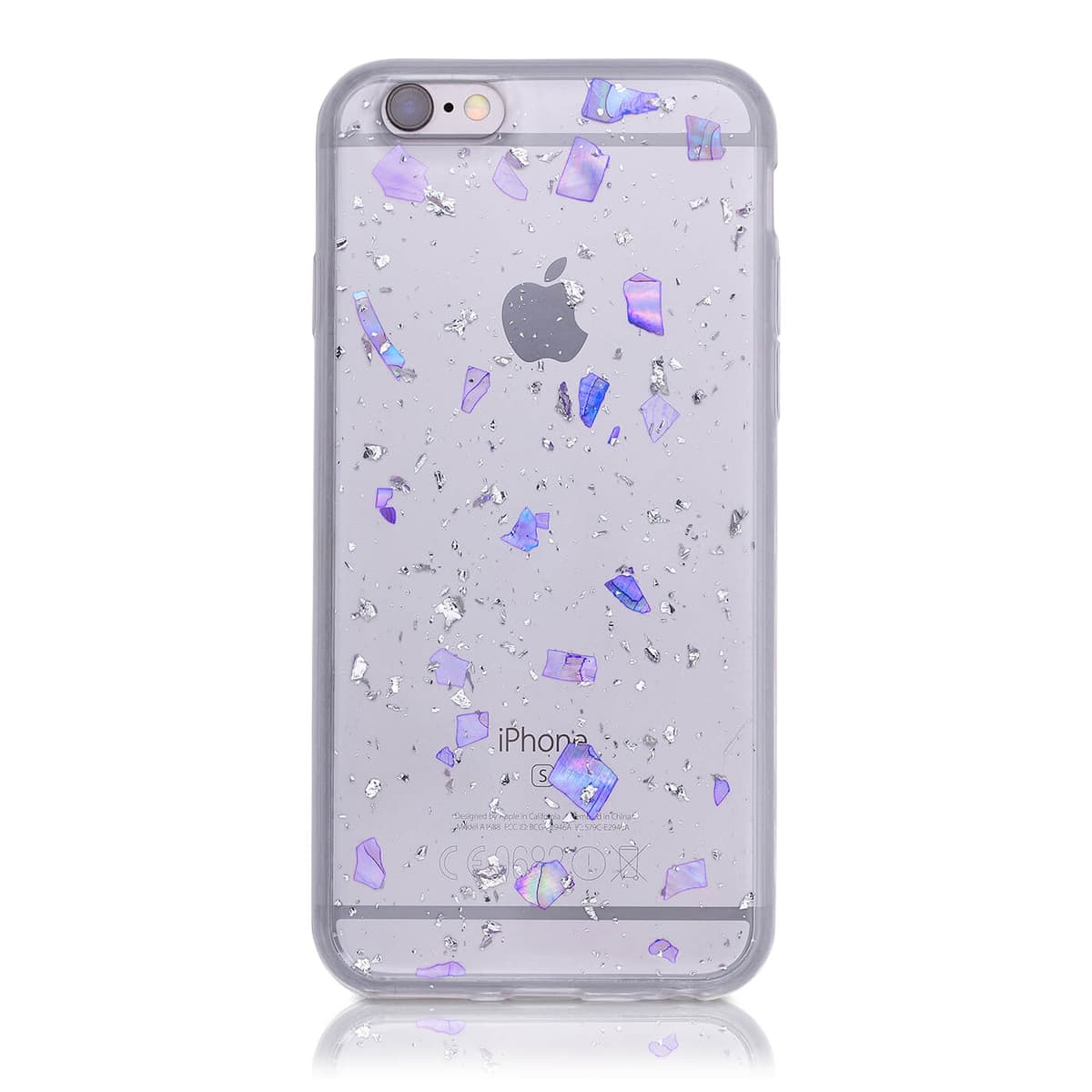 Apple iPhone 6 / iPhone 6S - Pezzi di guscio viola