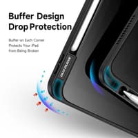 iPad 11” (2025) / iPad 10.9” (2022) Dux Ducis Magi Series Flip-Etui, Schwarz – Bild 6