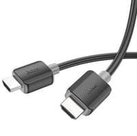 Hoco US03 HDTV 2.0 Male to Male 4K HDMI cable, 3 meter, black rubberized – Bild 2