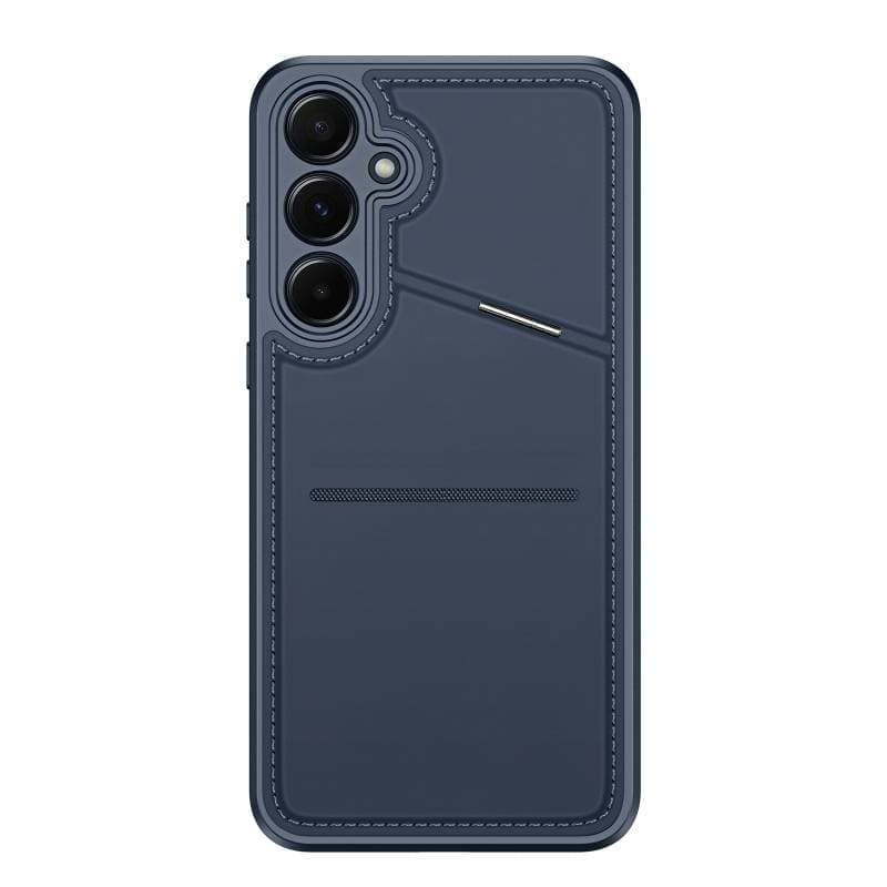 Dux Ducis - A35 5G/4G - Rafi II Hülle mit Kickstand & Kartenfächern, Blau – 2