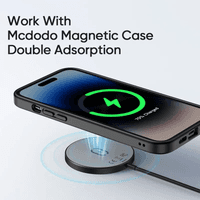McDodo - Chargeur magnétique sans fil, 15W, noir – Bild 6