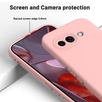 Google Pixel 9a- Silikonhülle pink – Bild 5