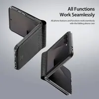 Galaxy Z Flip8 - Dux Ducis Bril Series Black – Bild 6