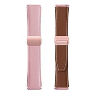 Galaxy Watch - DUX Gadget Series bracelet en cuir véritable (20mm), version YA, rose – Bild 3