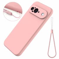 Google Pixel 9 - Housse en silicone rose – Bild 3