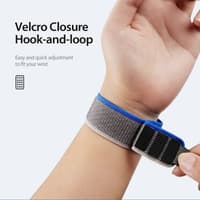 Apple Watch - DUX YJ Version Strap - 42mm/44mm/45mm/46mm(10.Gen)/49mm Blue-Grey – Bild 8