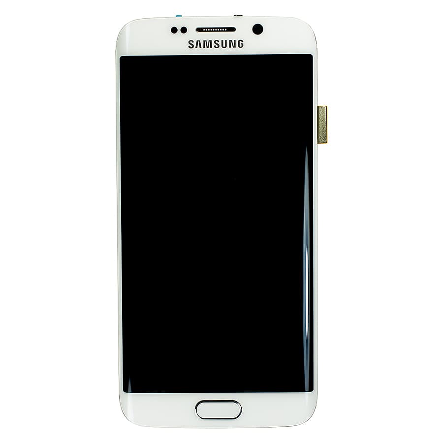 Samsung Galaxy S6 edge verre frontal / LCD blanc, renouvelé – 2