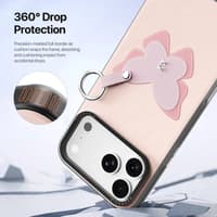 iPhone 17 Pro Max - Dux Ducis - Luvy Series, Love Edition (Schmetterling), pink – Bild 9
